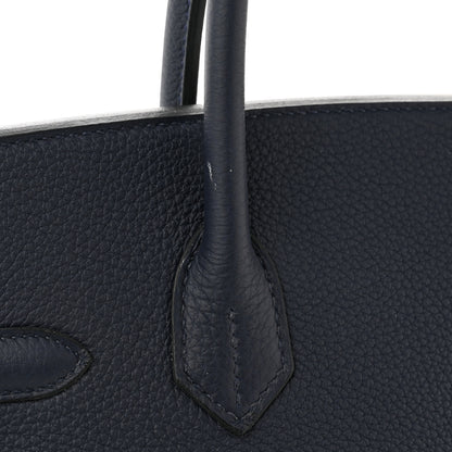 Hermes Togo Birkin 30 Bleu Nuit 12 of 13
