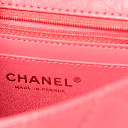 Chanel Aged Calfskin Quilted 2.55 Reissue Mini Flap Pink 5 of 8