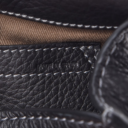 Chloe Calfskin Mini Marcie Round Crossbody Bag Black 7 of 8
