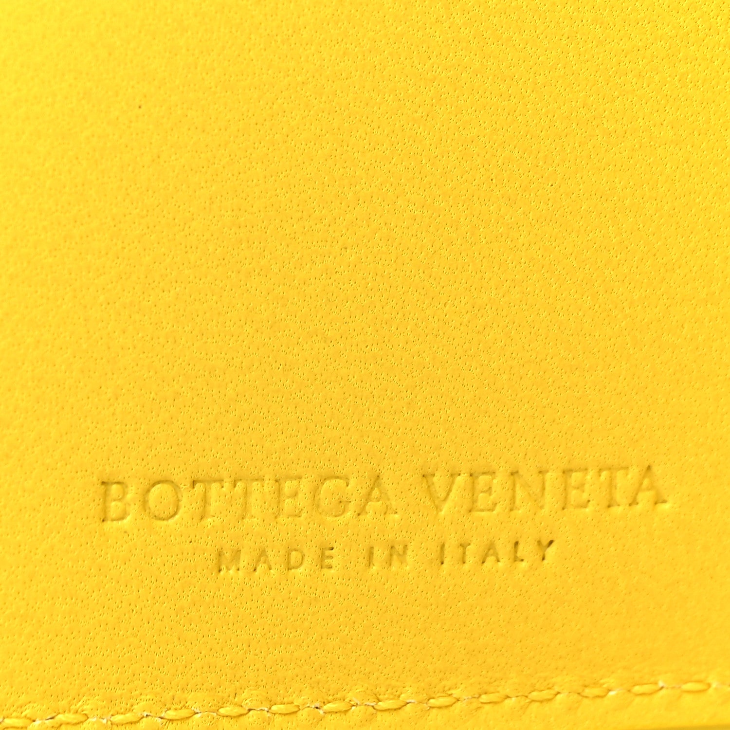 Bottega Veneta Nappa Maxi Intrecciato Bi-Fold Wallet Buttercup 6 of 6