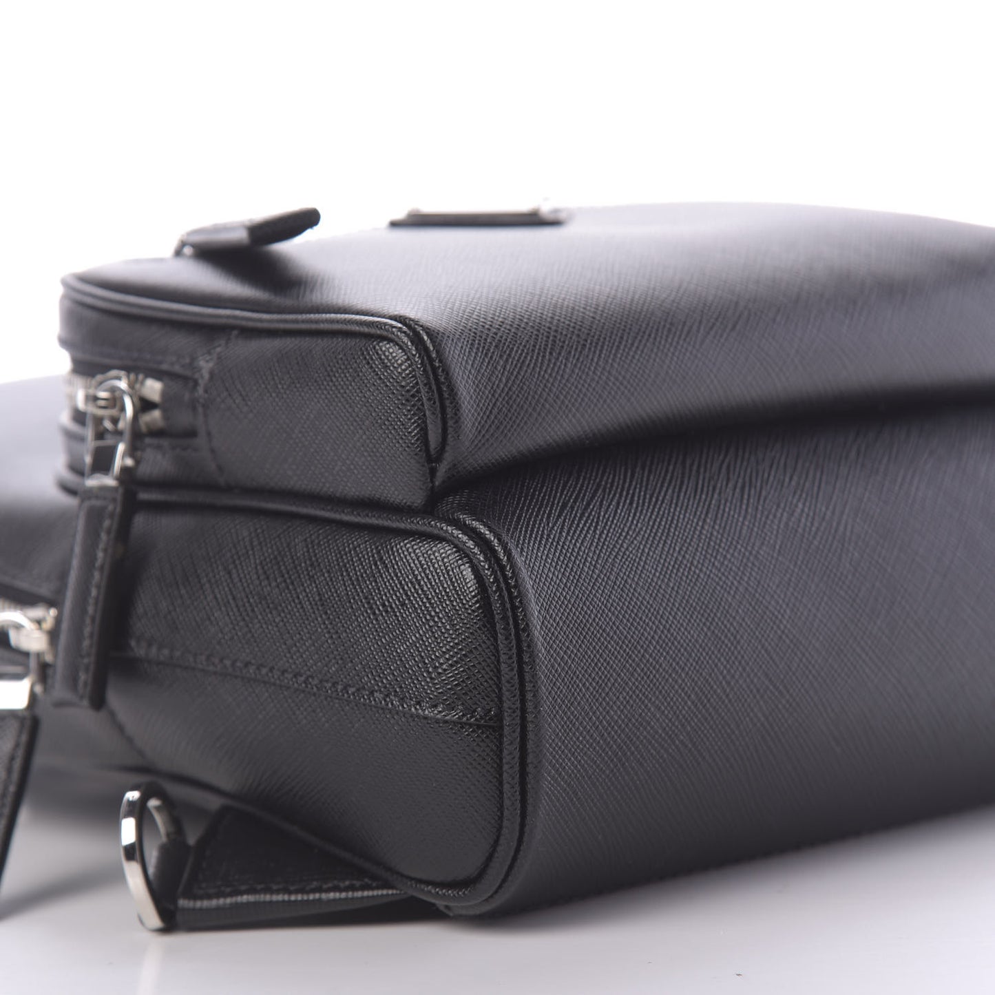 Saffiano Sling Backpack Black