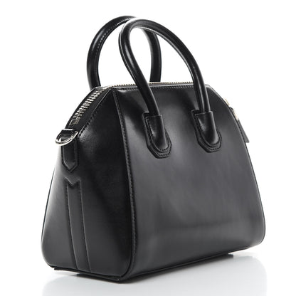 Givenchy Shiny Lord Calfskin Mini Antigona Black 3 of 13