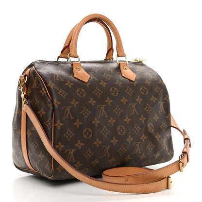 Louis Vuitton Monogram Speedy Bandouliere 30 3 of 13