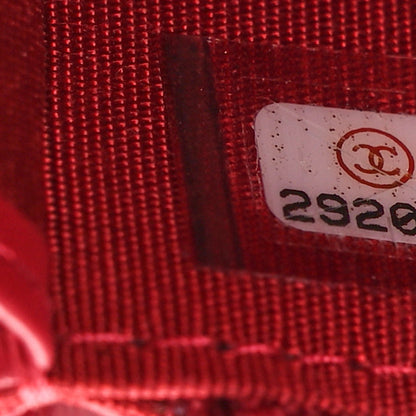 Chanel Shiny Goatskin Quilted Chanel 19 Long Zipped Around Wallet Black 7 of 9