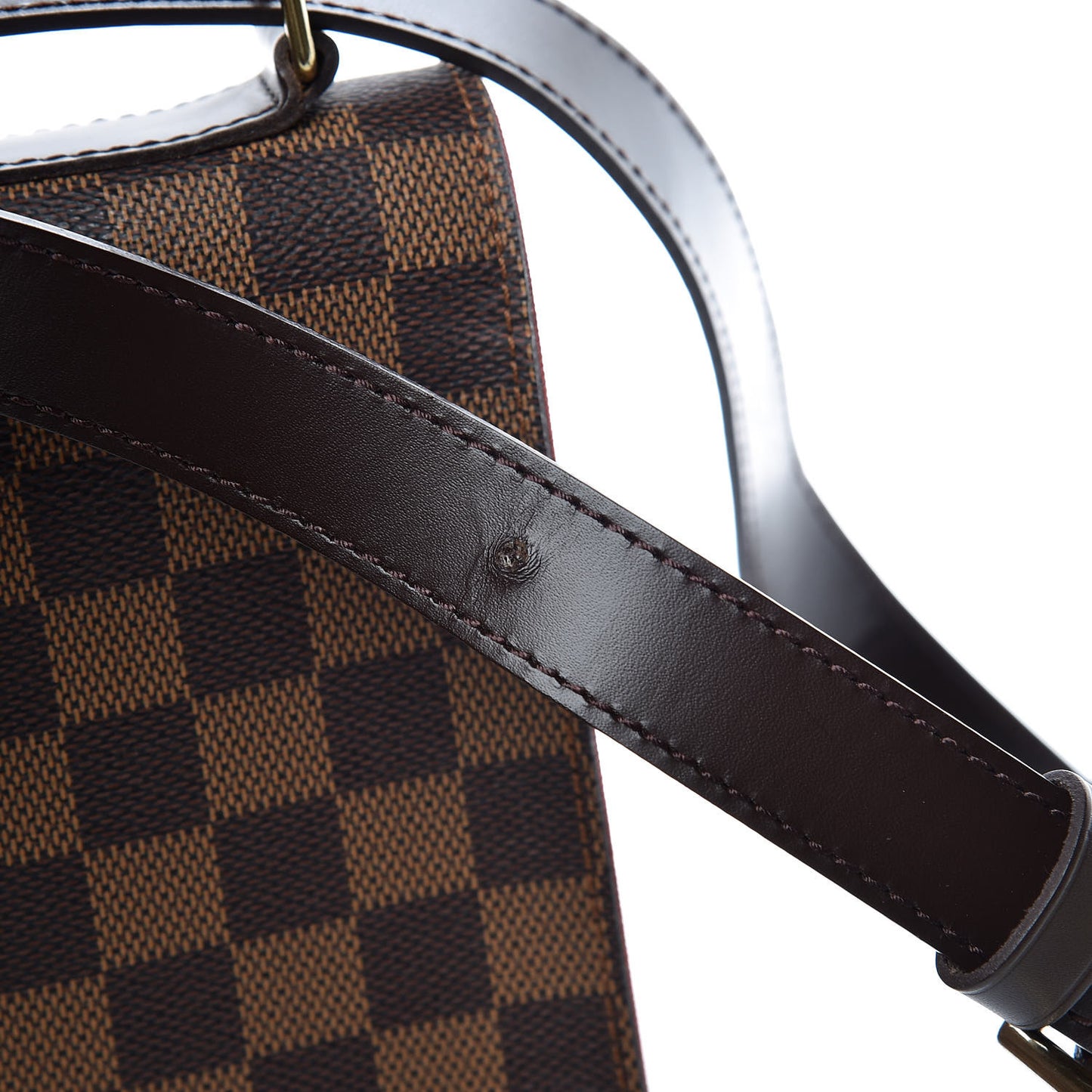 Damier Ebene Portobello Travel Shoulder Bag