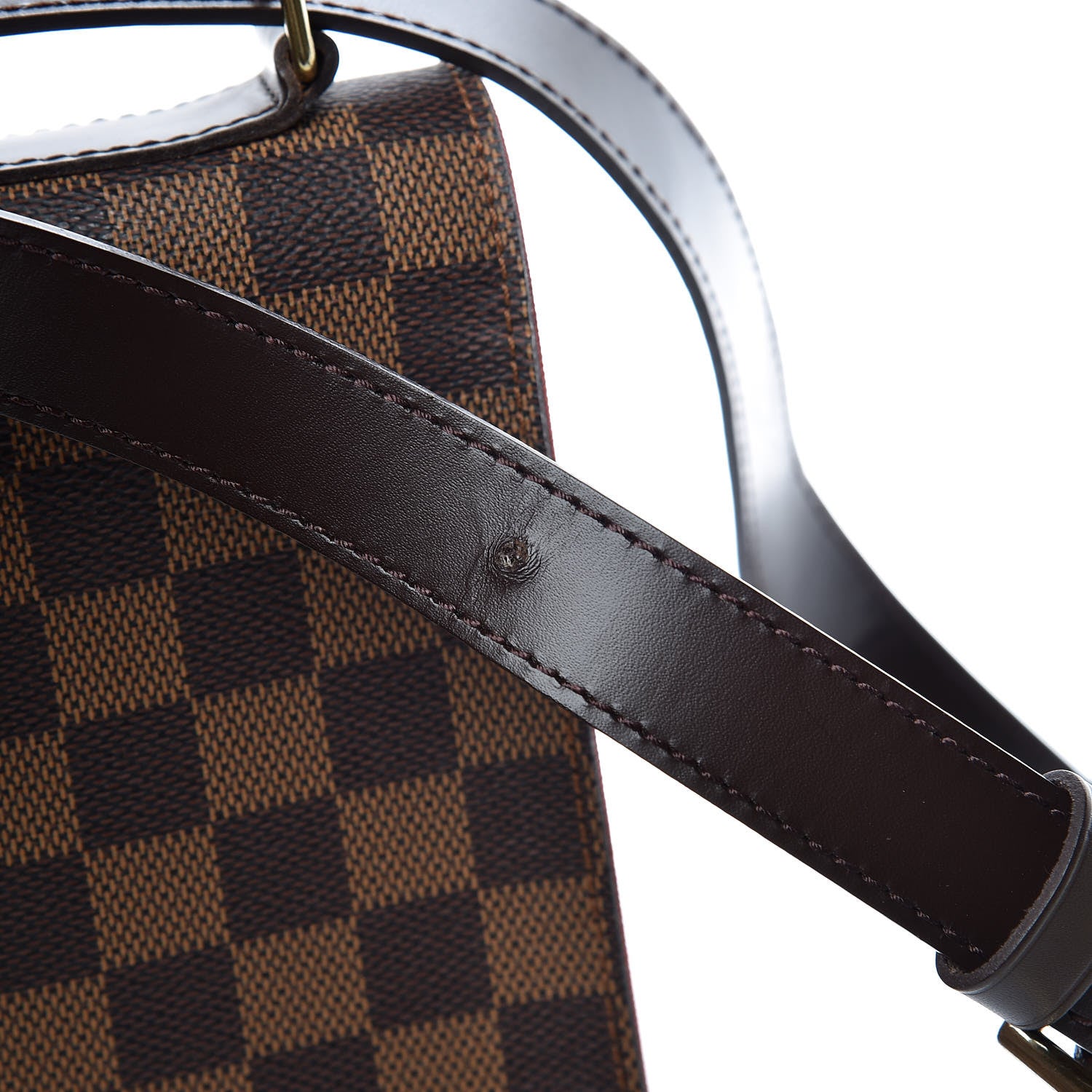 Louis Vuitton Damier Ebene Portobello Travel Shoulder Bag 10 of 10