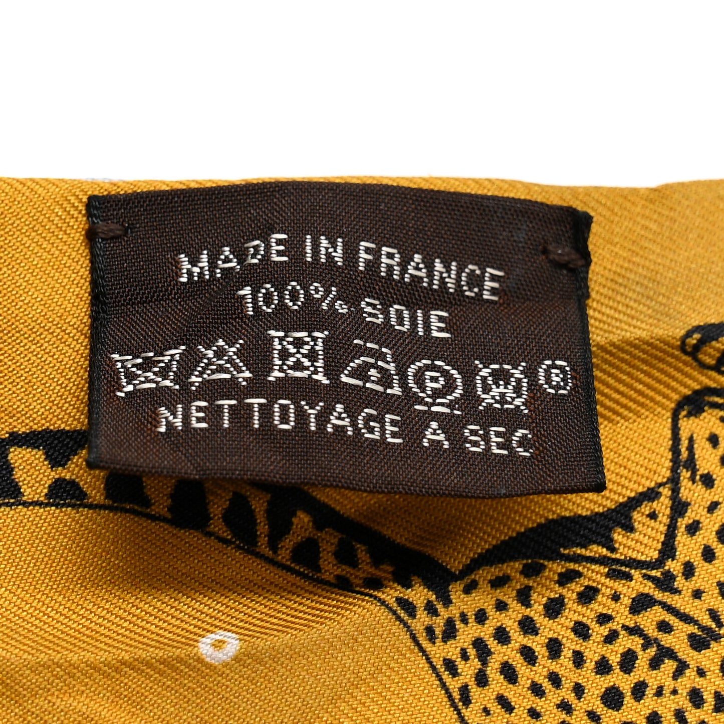 Silk Guepards Bandana Twilly Gris Perle Rouge H
