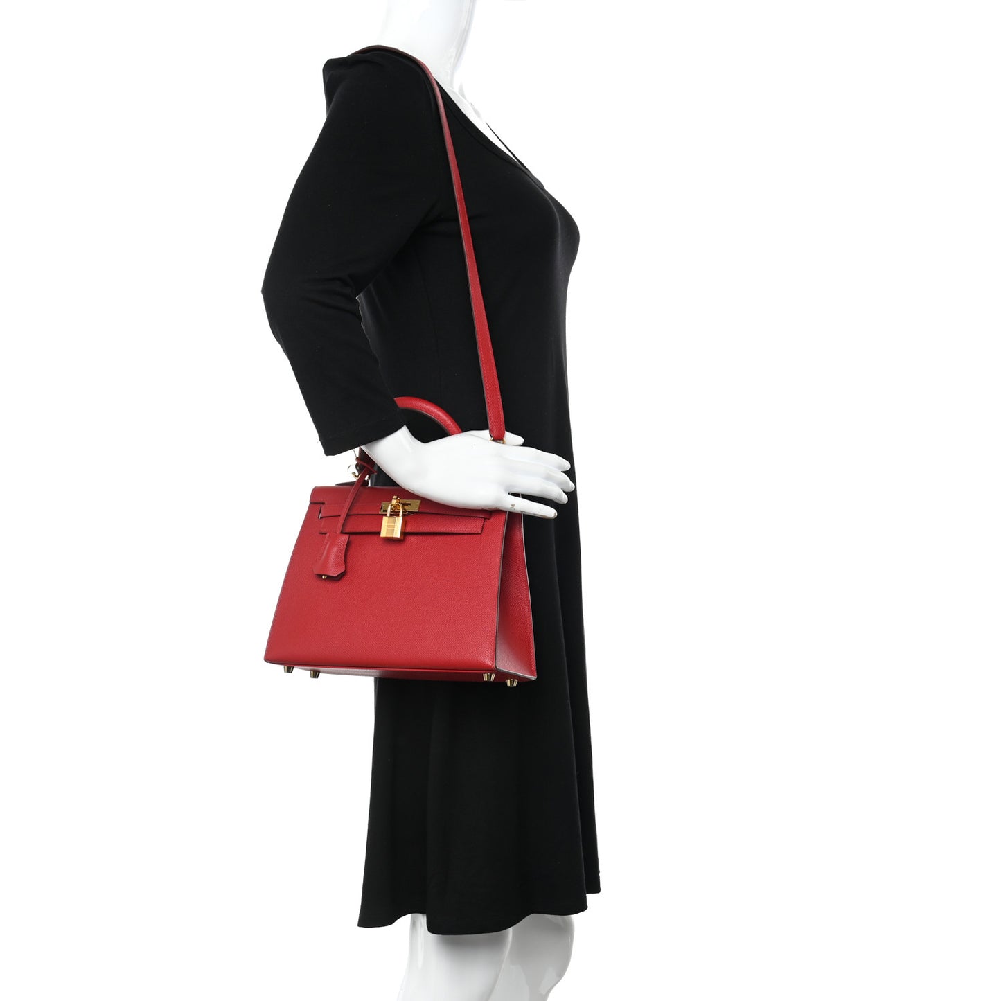 Epsom Kelly Sellier 25 Rouge Piment