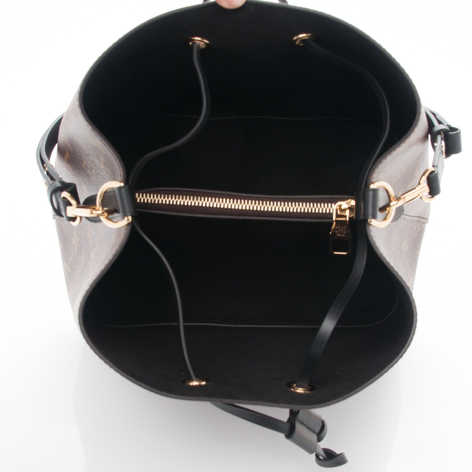 Louis Vuitton Monogram Neonoe MM Black 5 of 6