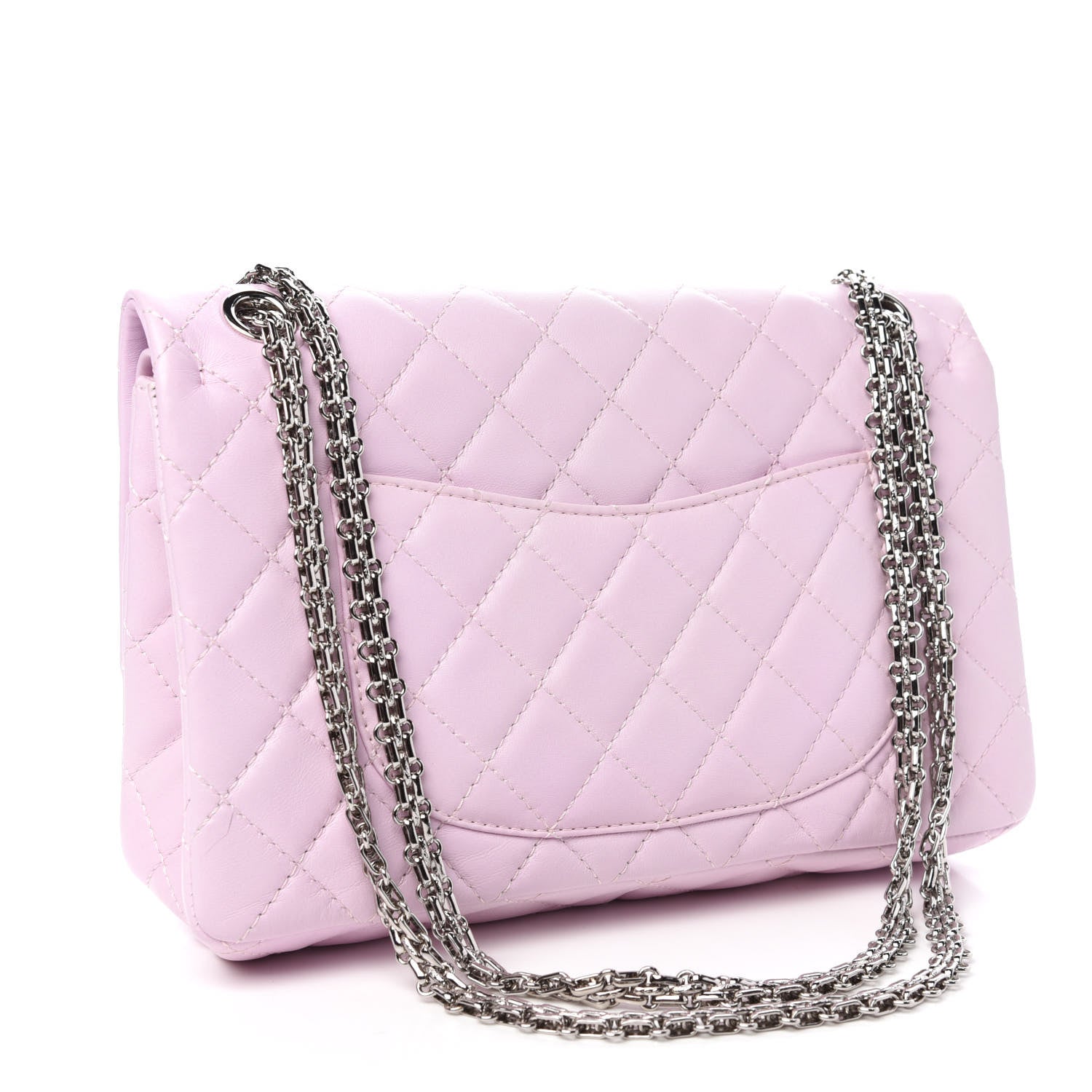 Chanel Lambskin Quilted 2.55 Reissue 226 Flap Pink 4 of 12