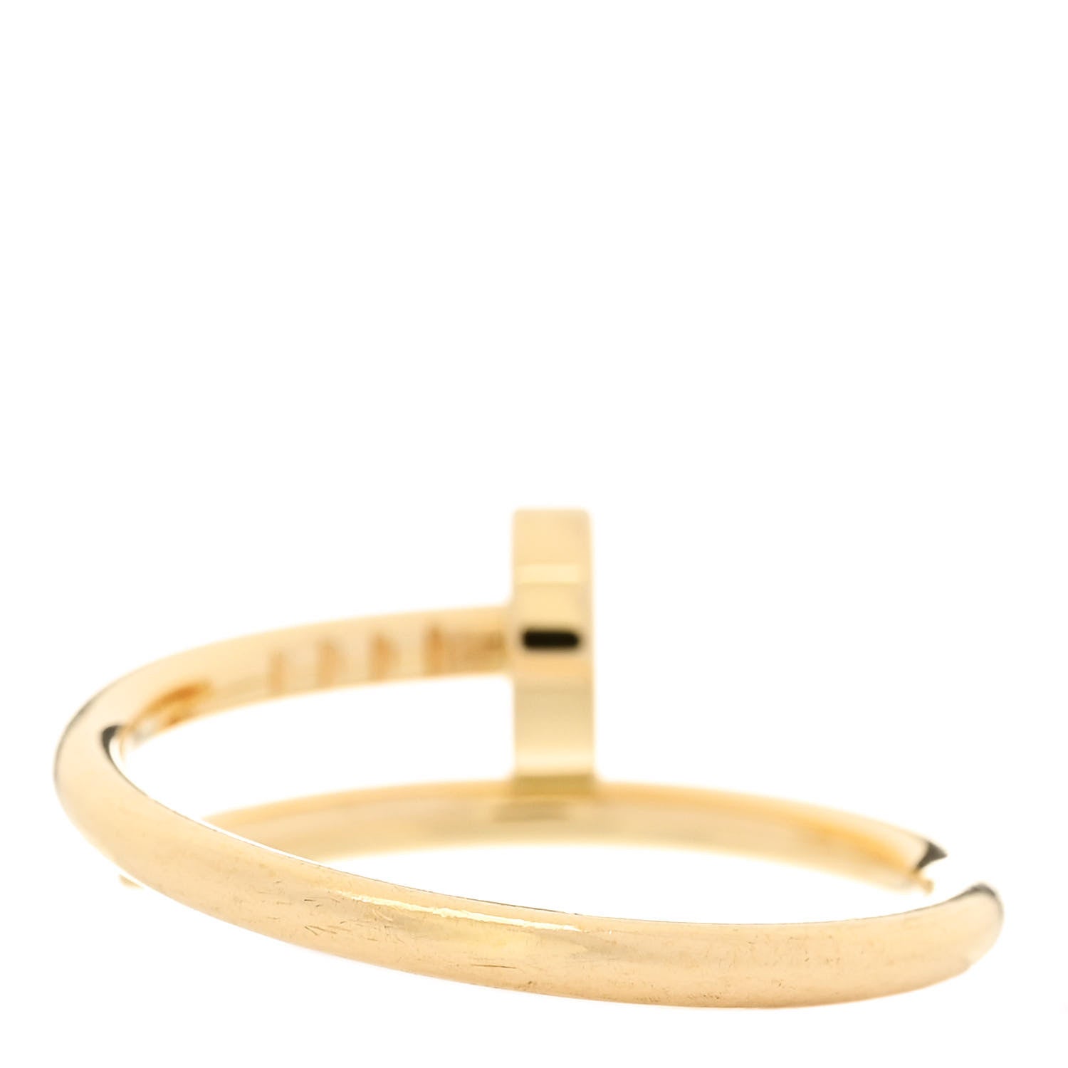 Cartier 18K Yellow Gold Small Juste Un Clou Ring 50 5.25 3 of 5