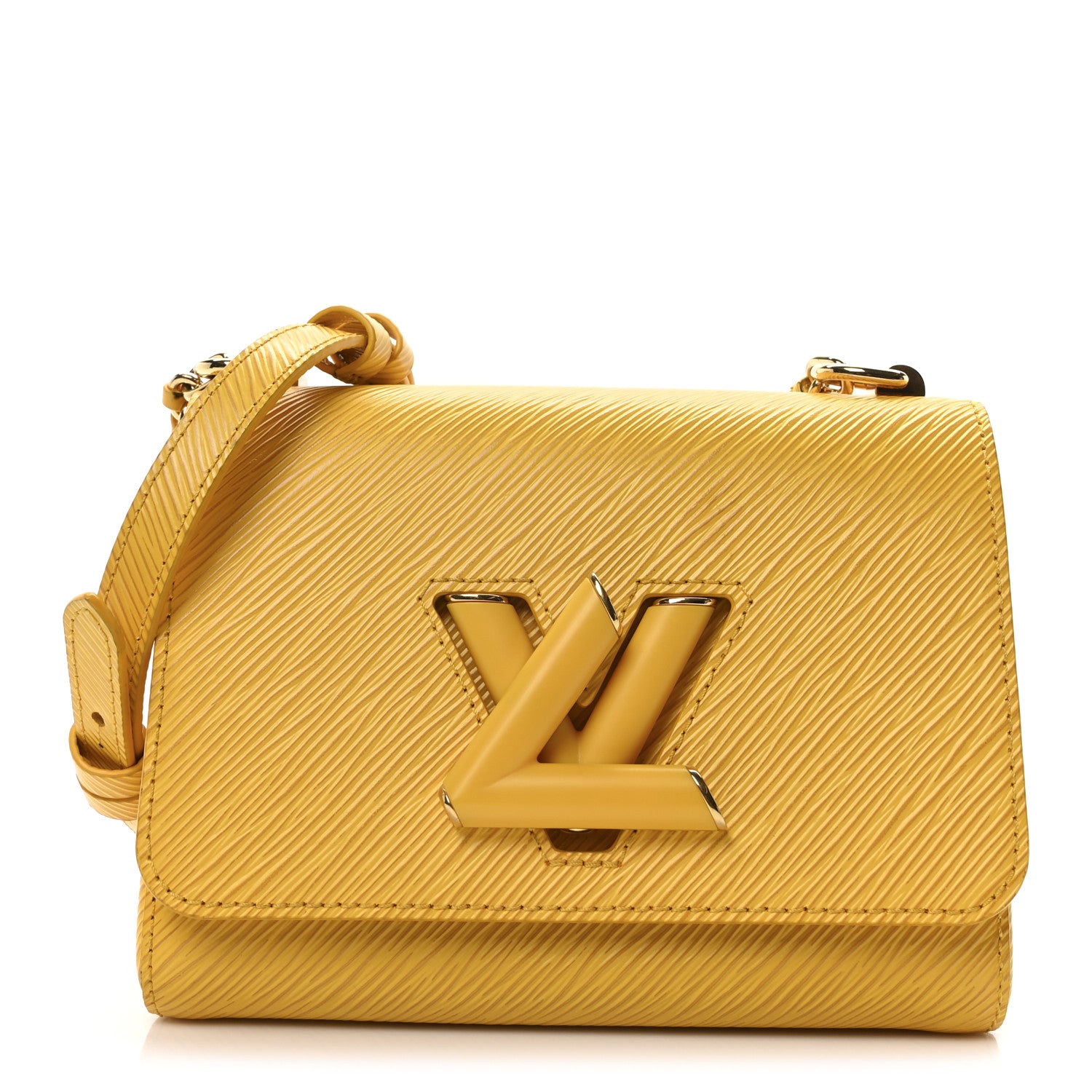Louis Vuitton Epi Twist Shoulder Bag PM Sunflower 1 of 9