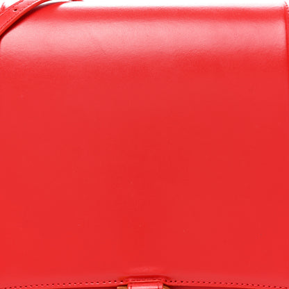 Balenciaga Shiny Box Calfskin Medium Hourglass Top Handle Bag Bright Red 8 of 14