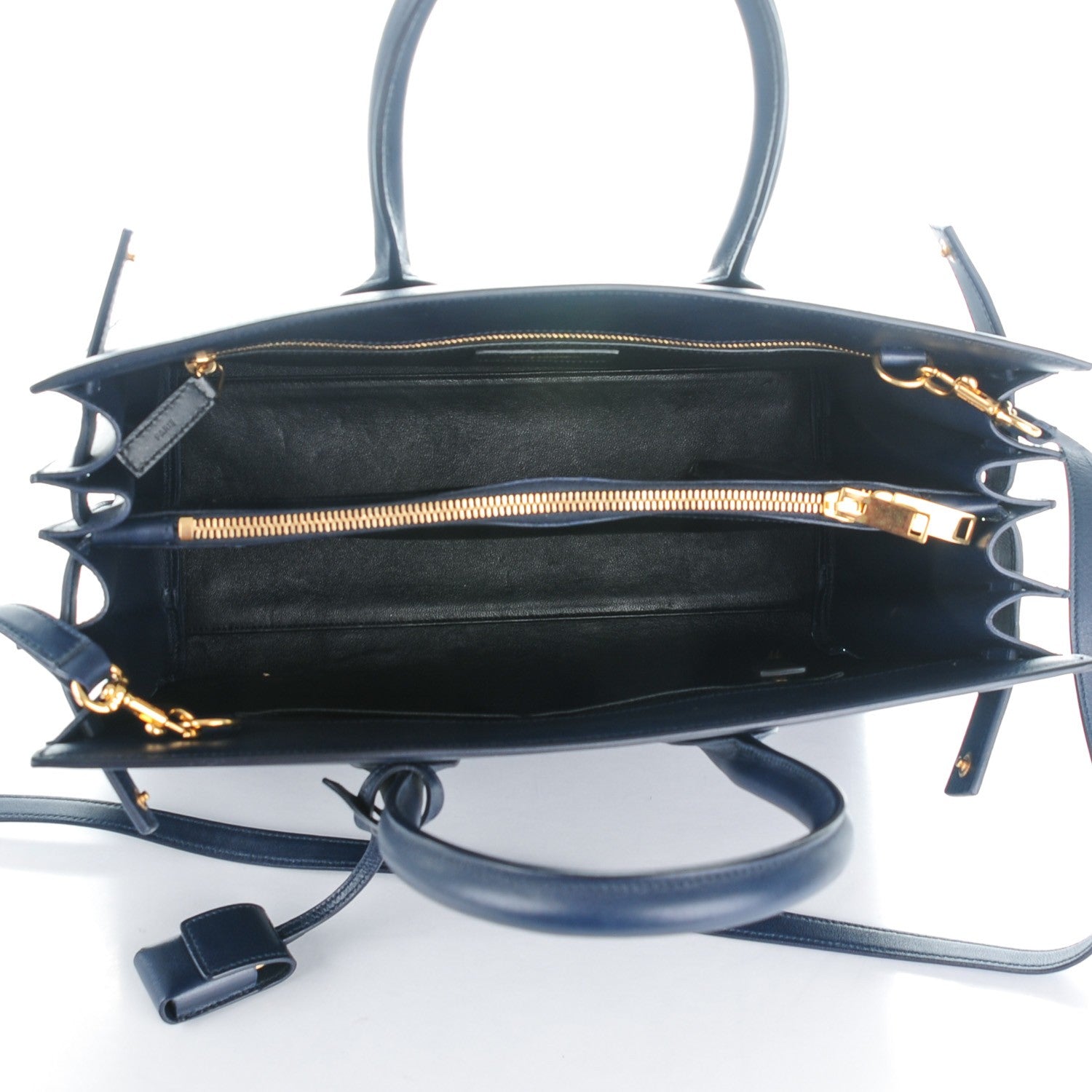 Saint Laurent Calfskin Small Sac De Jour Navy 5 of 8