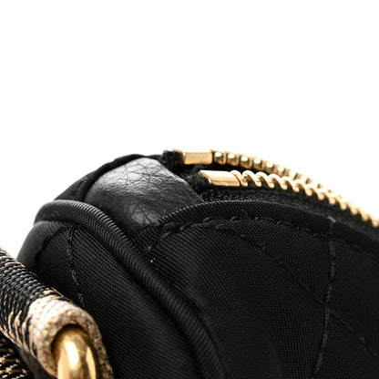Burberry Nylon Horseshoe Crossbody Bag Black 10 of 10