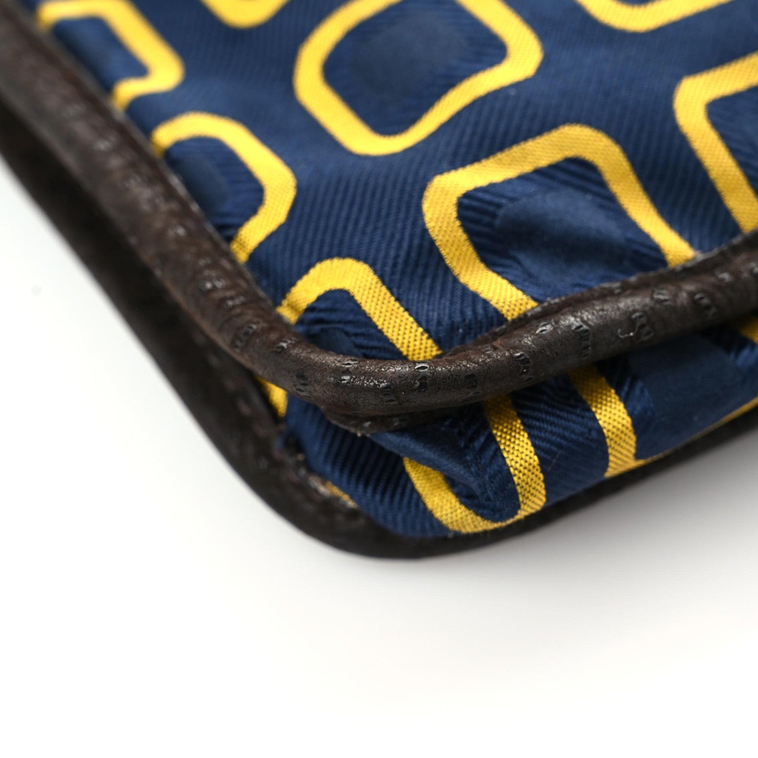 Prada Nylon Printed Holliday & Brown Wristlet Multicolor 7 of 18