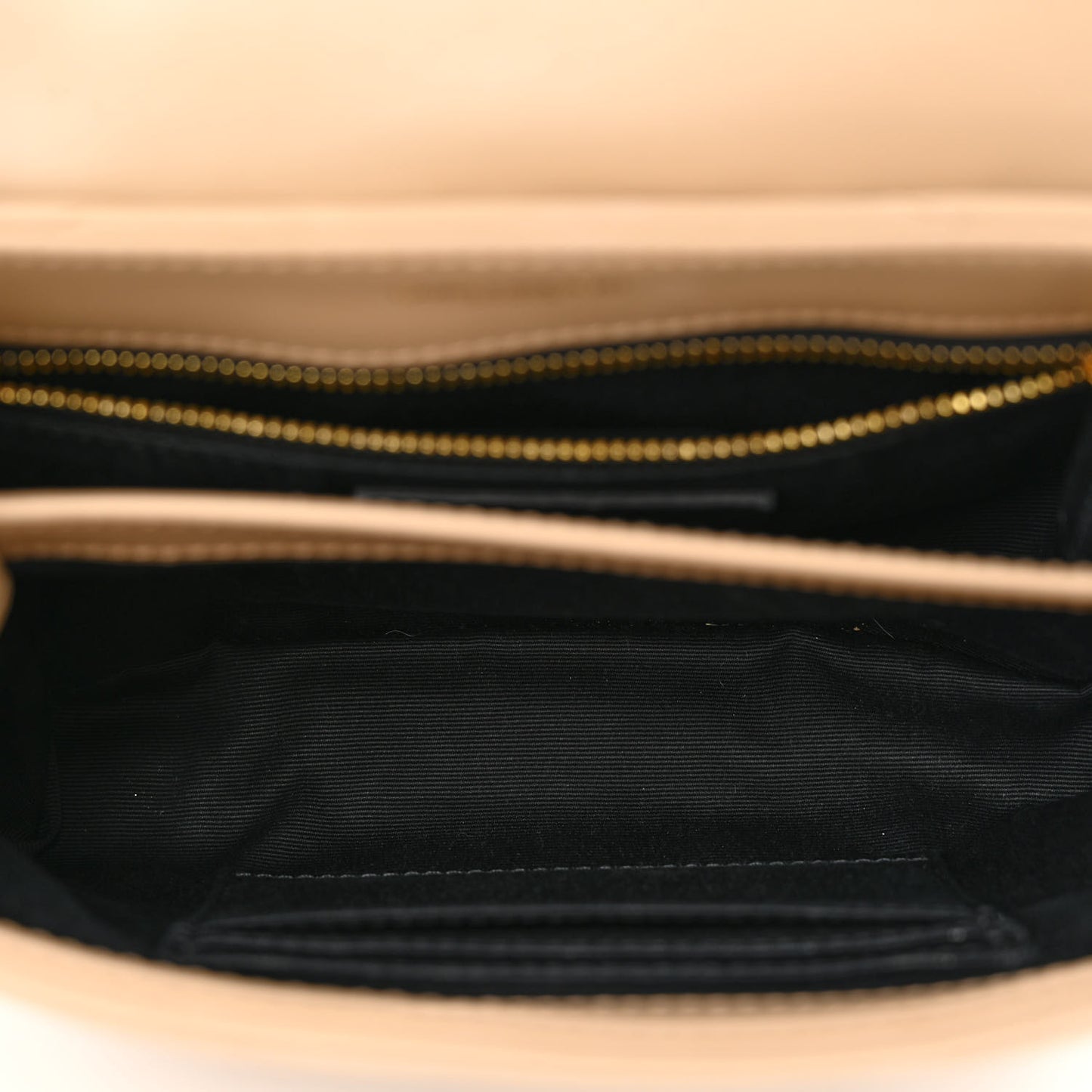 Calfskin Y Quilted Monogram Toy Loulou Crossbody Bag Dark Beige