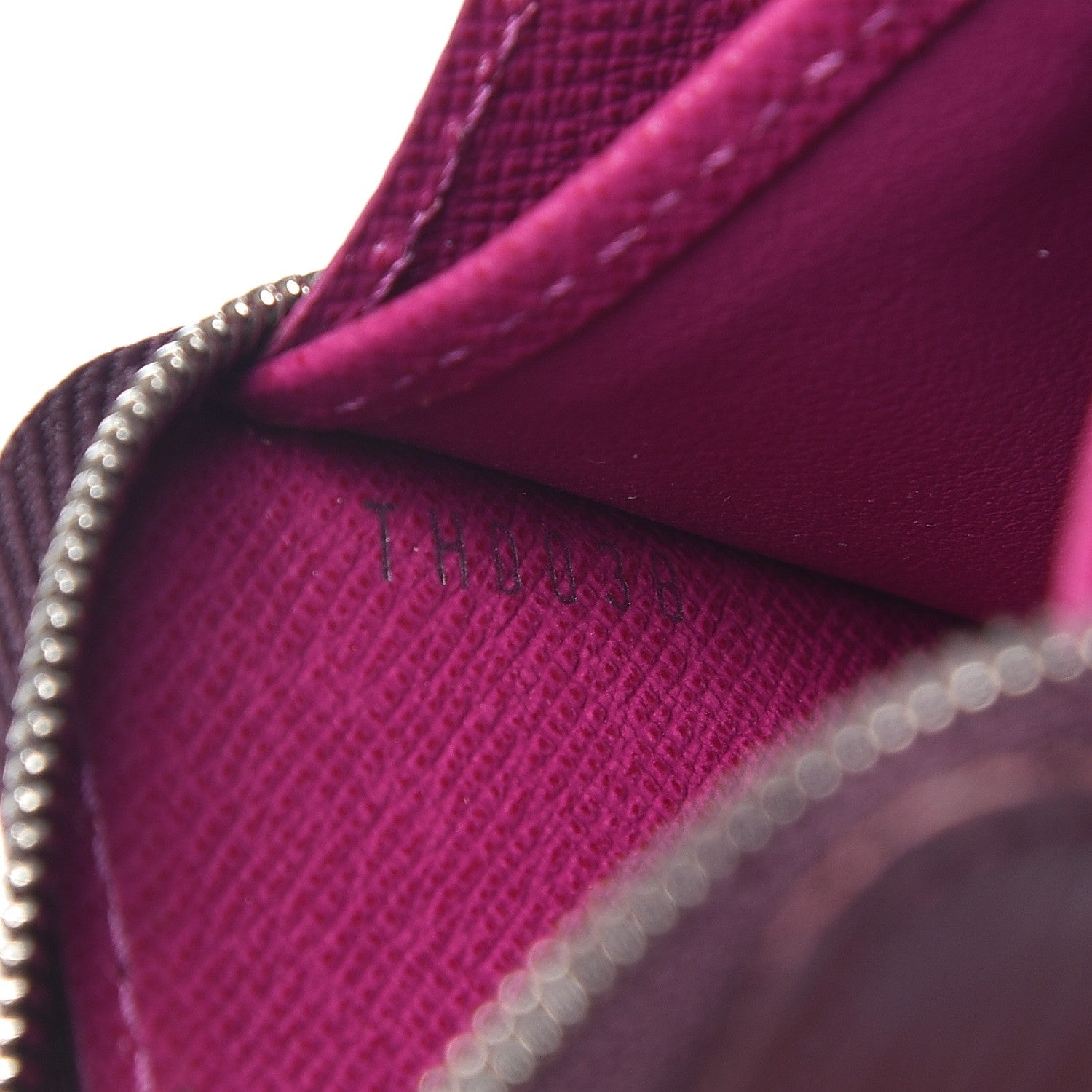 Louis Vuitton Epi Zippy Coin Purse Cassis 7 of 7