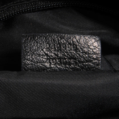 Gucci Guccissima Large Full Moon Tote Black 7 of 7