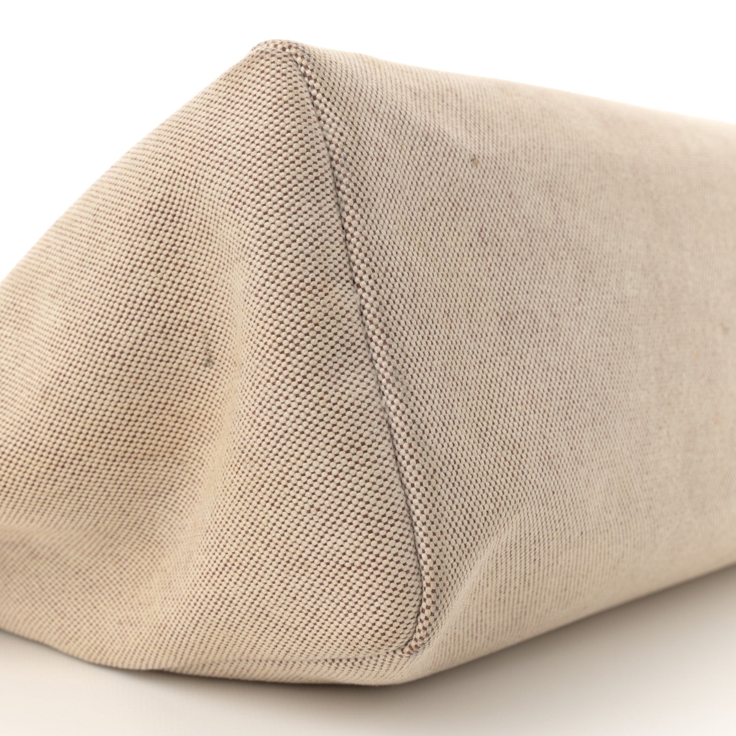 Hermes Toile Vache Calfskin Herbag Cabas MM Havane 10 of 17