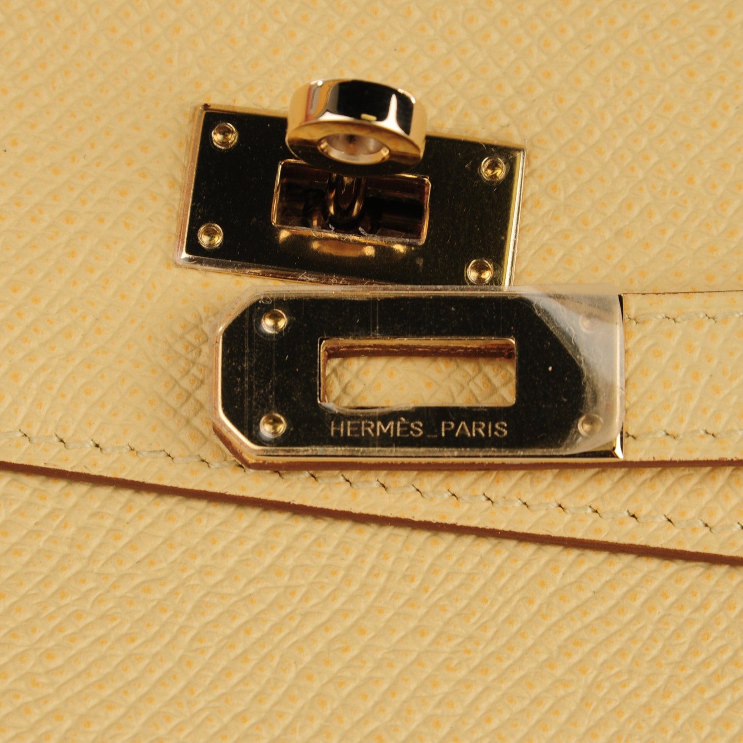 Hermes Epsom Kelly Longue Wallet Soufre 8 of 10
