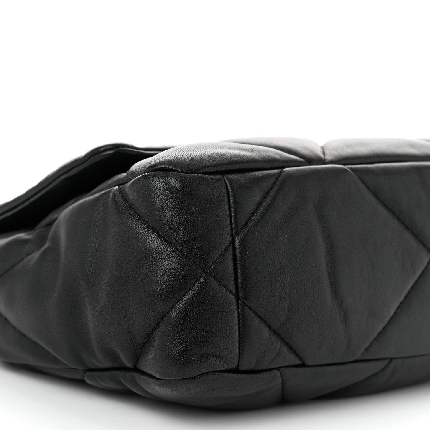 Chanel Lambskin Quilted Medium Chanel 19 Flap Black 9 of 10