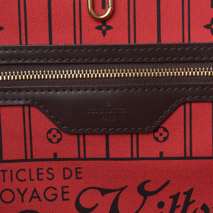 Louis Vuitton Damier Ebene Neverfull MM 6 of 10