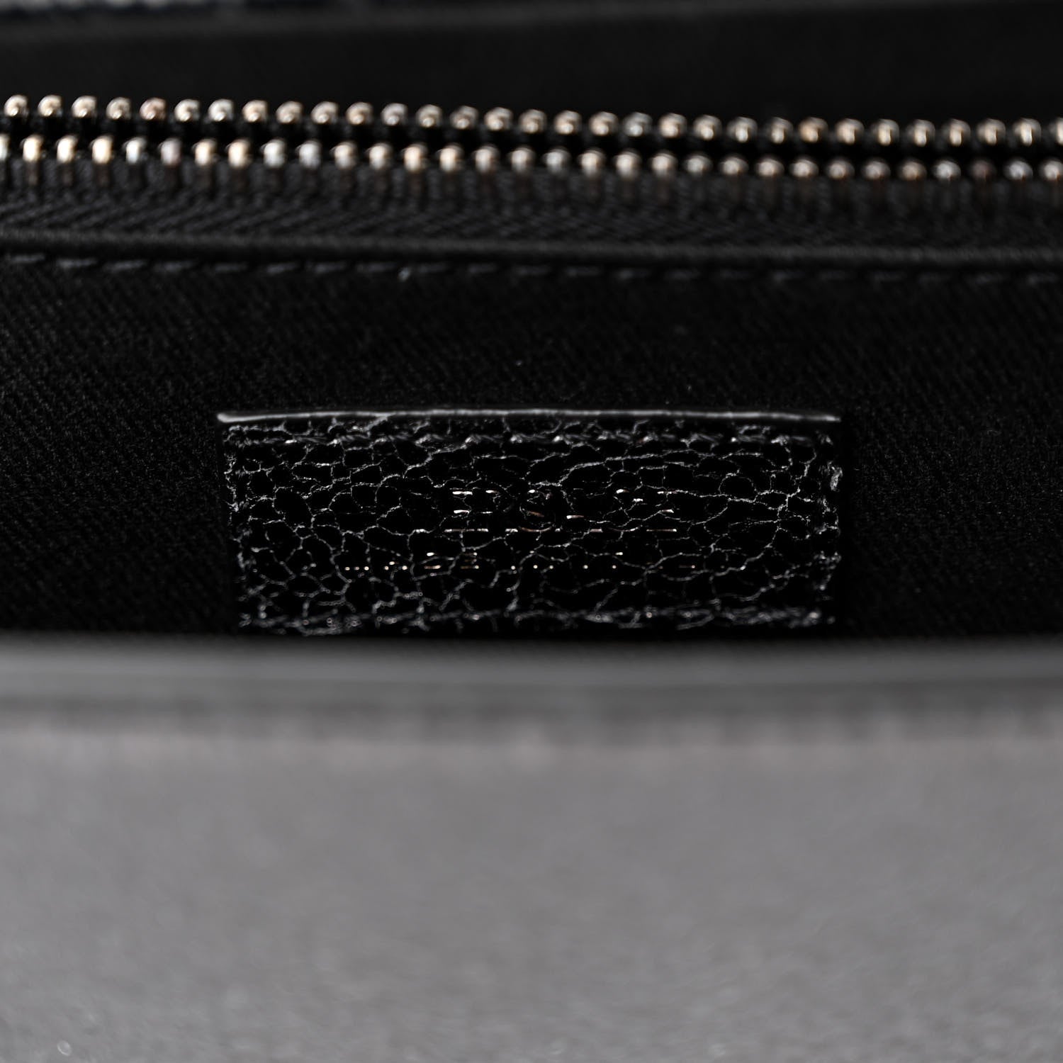 Versace Metallic Calfksin Virtus Wallet On Chain Grey 6 of 10