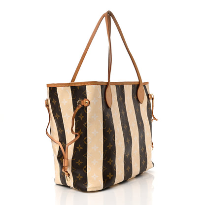 Louis Vuitton Monogram Rayures Neverfull MM 3 of 22