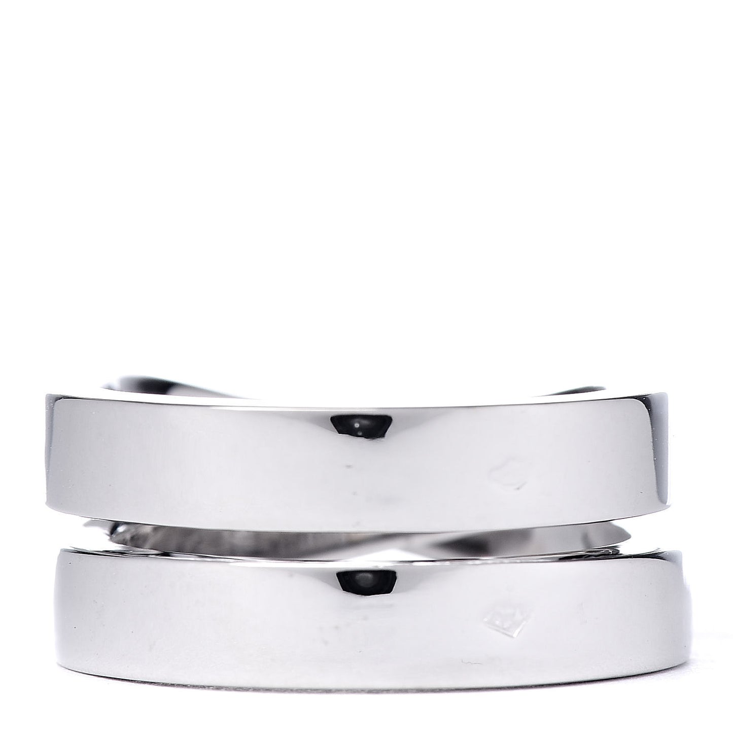 18K White Gold 9mm Paris Nouvelle Vague Ring 51 5.75