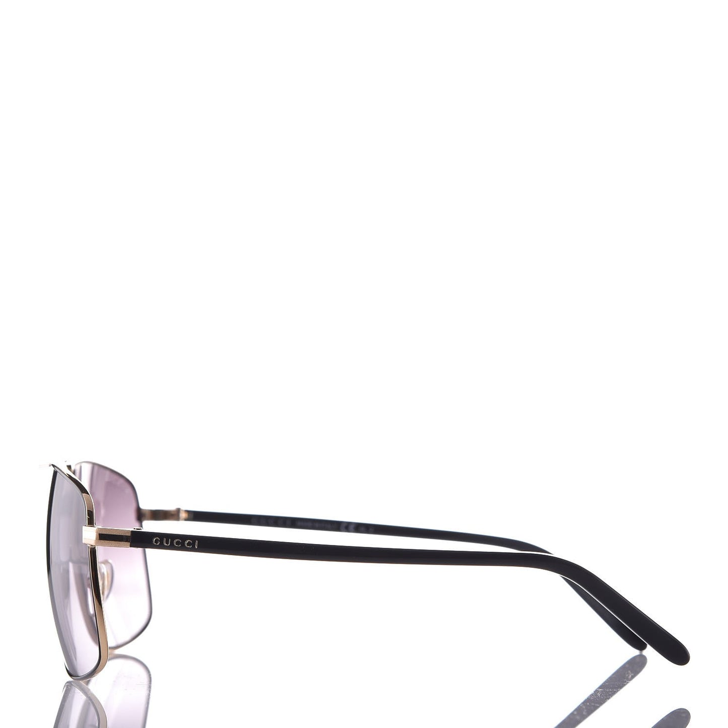 Aviator GG 2214/K/S Sunglasses Black Gold