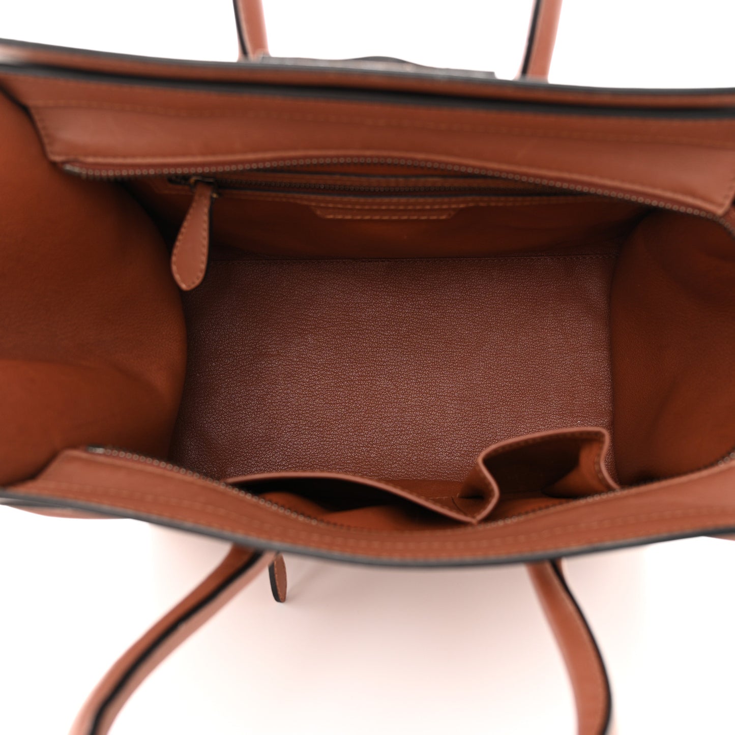 Smooth Calfskin Mini Luggage Sienna