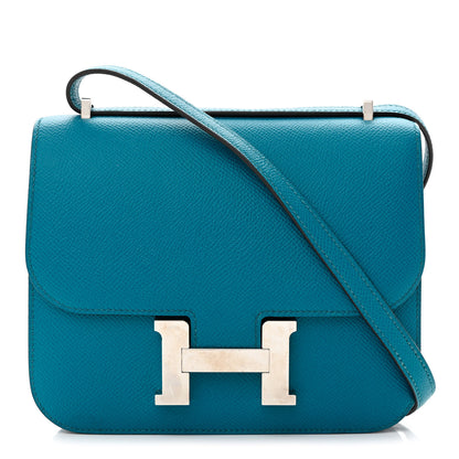 Hermes Epsom Constance 18 Bleu Izmir 1 of 10