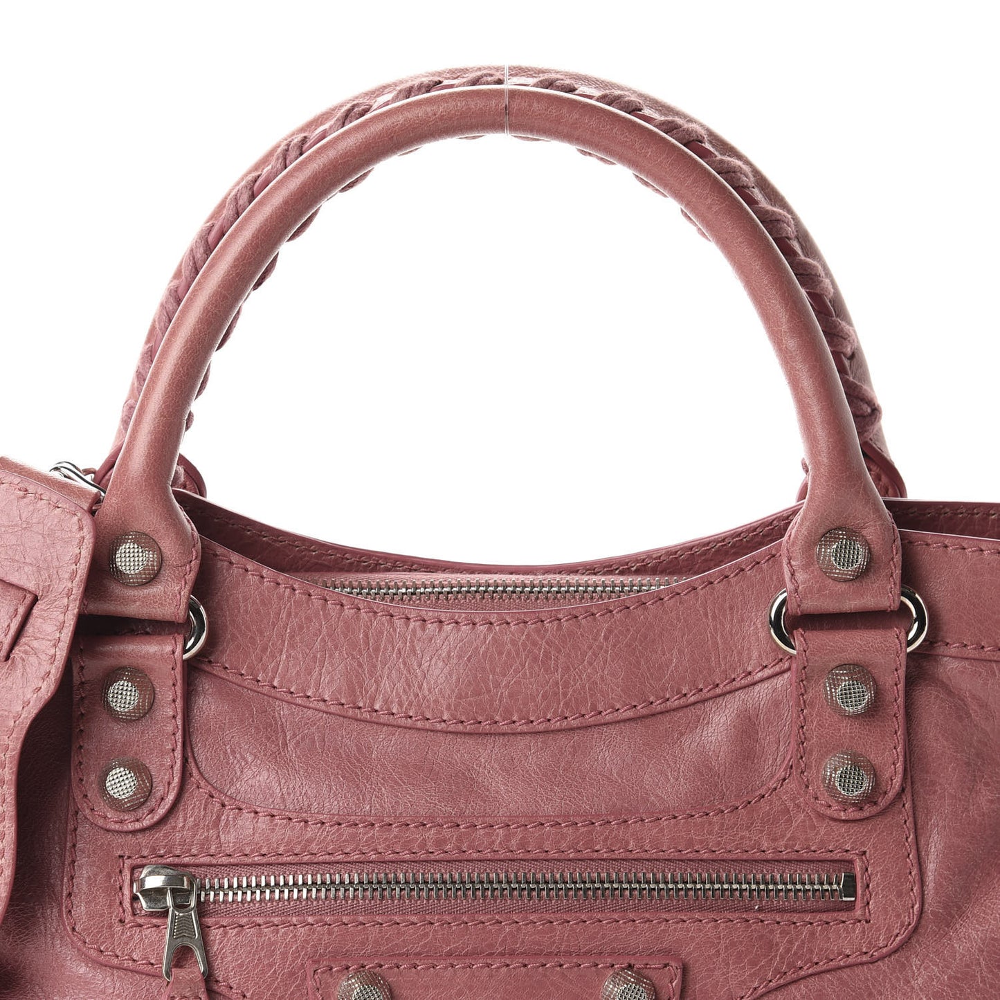 Agneau Giant 12 Silver Hardware First Rose Bruyere
