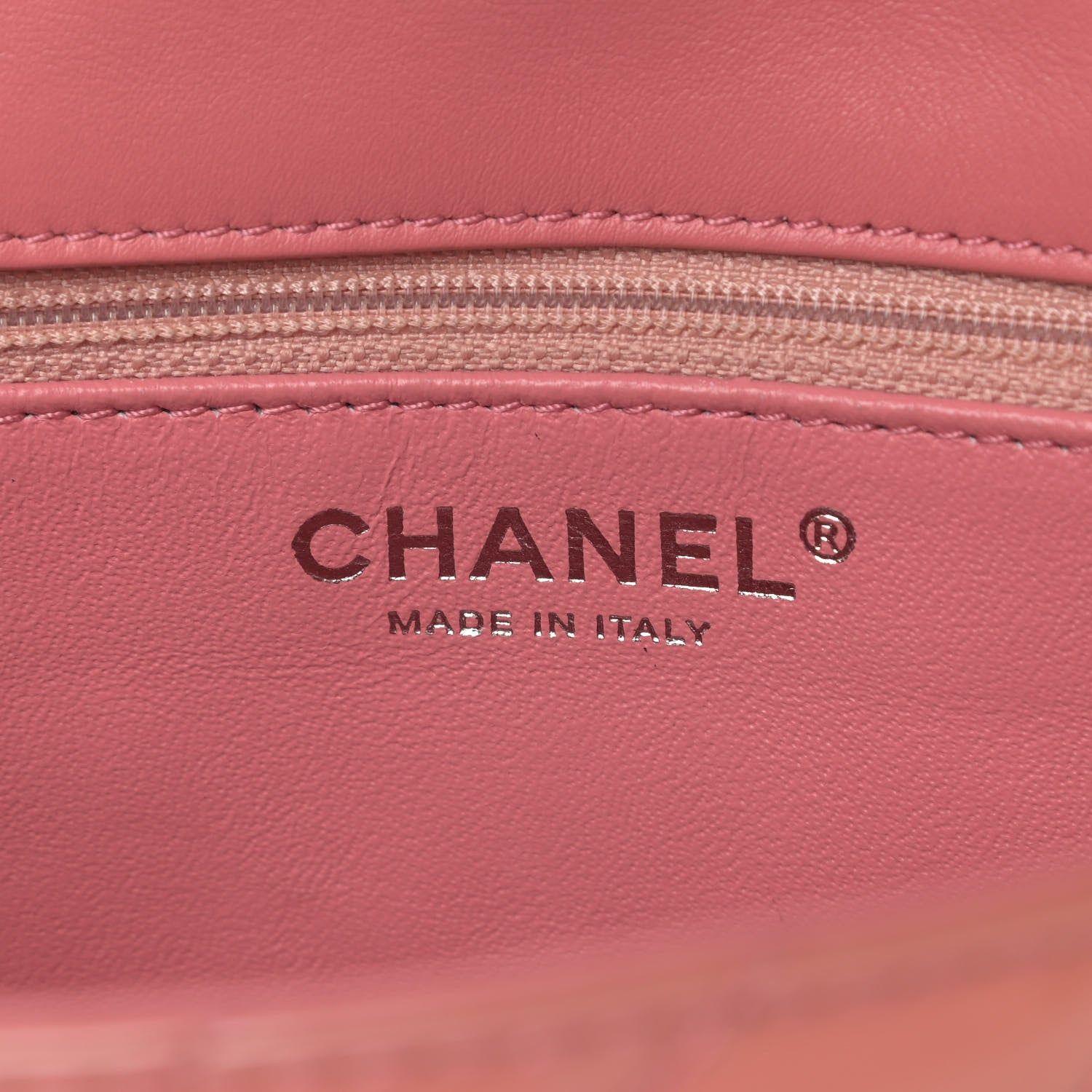 Chanel Patent Chevron Quilted Medium Single Flap Pink 6 of 9