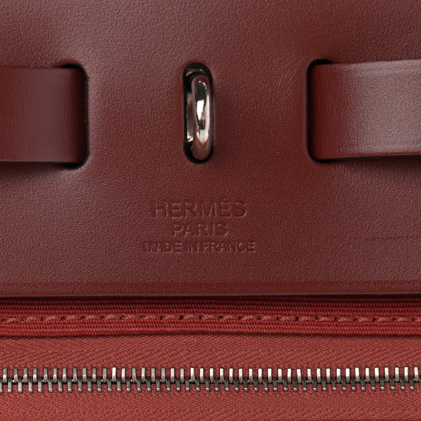 Vache Hunter Toile Herbag Zip 31 PM Rouge Grenat Rouge H