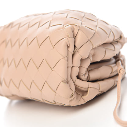 Bottega Veneta Nappa Intrecciato The Mini Pouch Almond 8 of 9