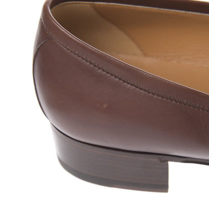 Gucci Calfskin Mens Jakarta Loafers 10 Indian Ebony 8 of 10