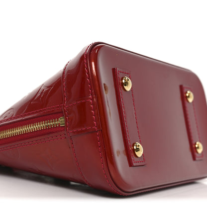Louis Vuitton Vernis Alma BB Rose Indien 8 of 9