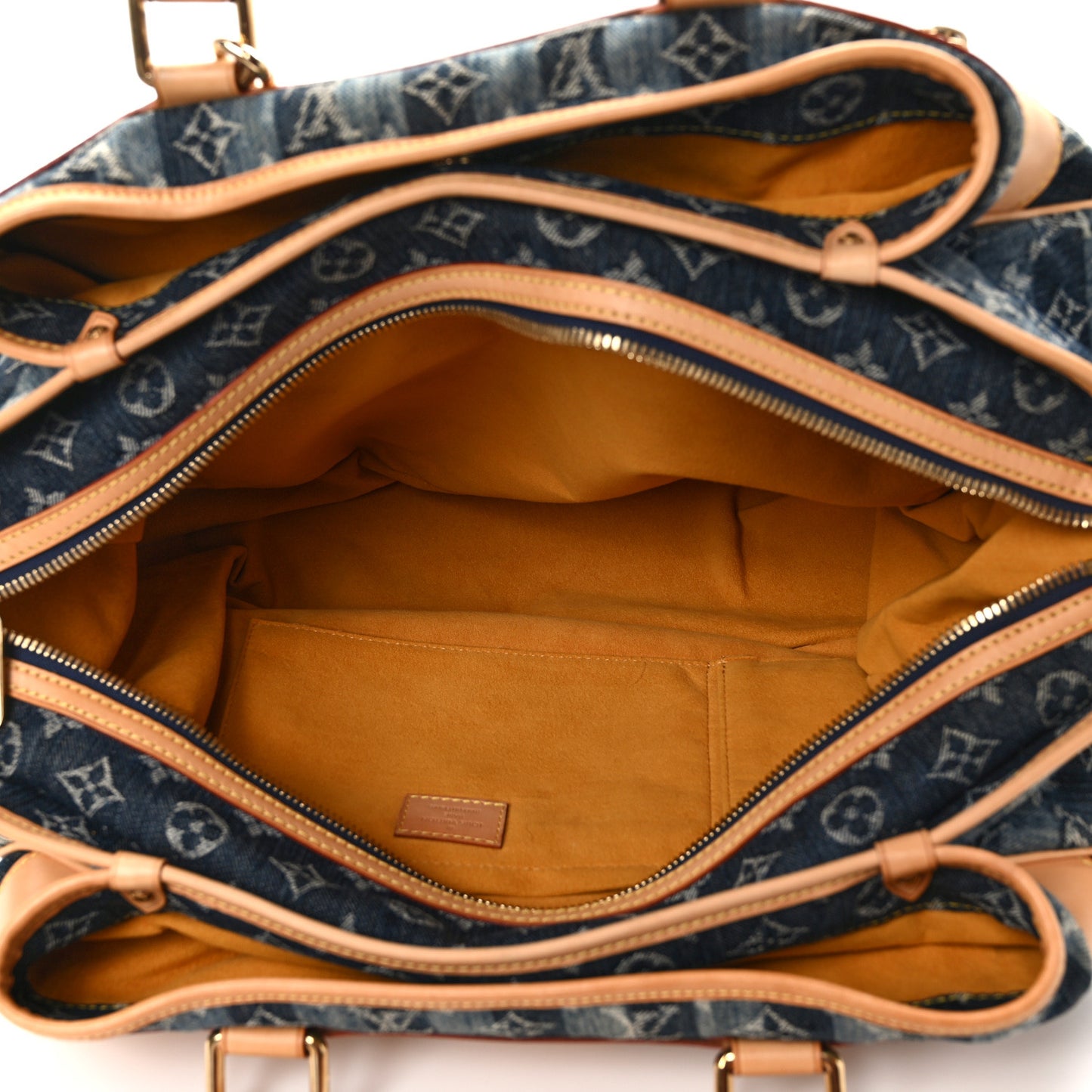 LOUIS VUITTON Denim Raye Cabas GM