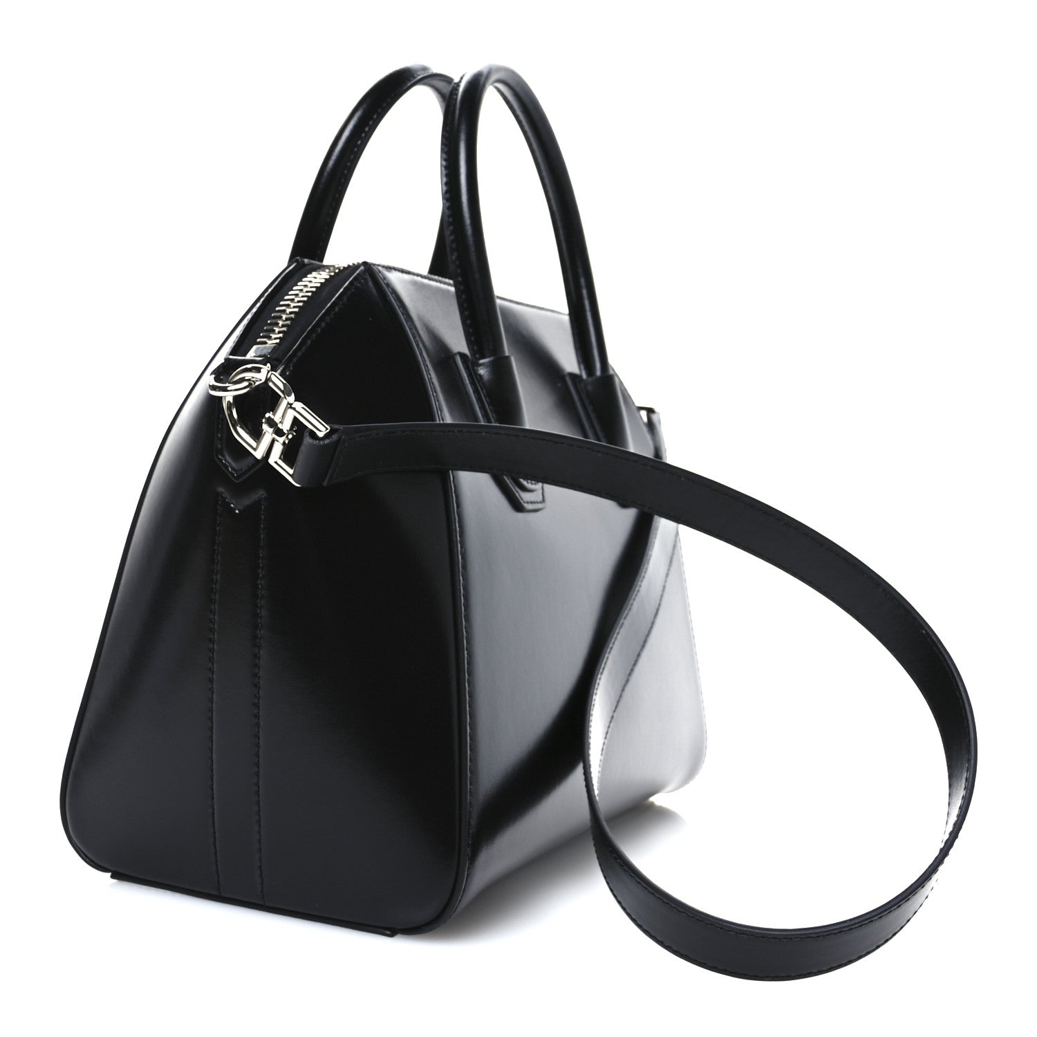 Givenchy Shiny Lord Calfskin Small Antigona Black 3 of 11
