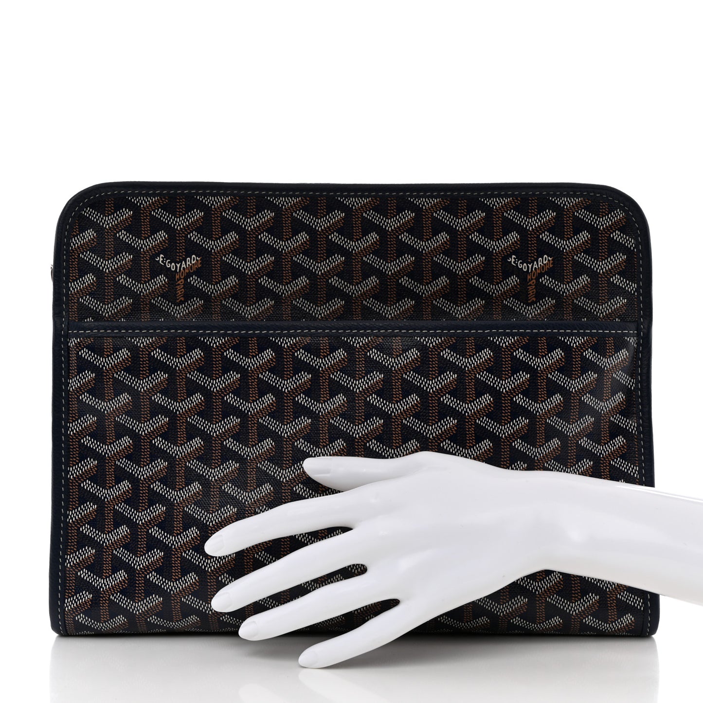 Goyardine Jouvence GM Toiletry Pouch Navy