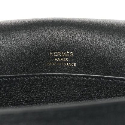 Hermes Chevre Mysore Geta Black 6 of 10