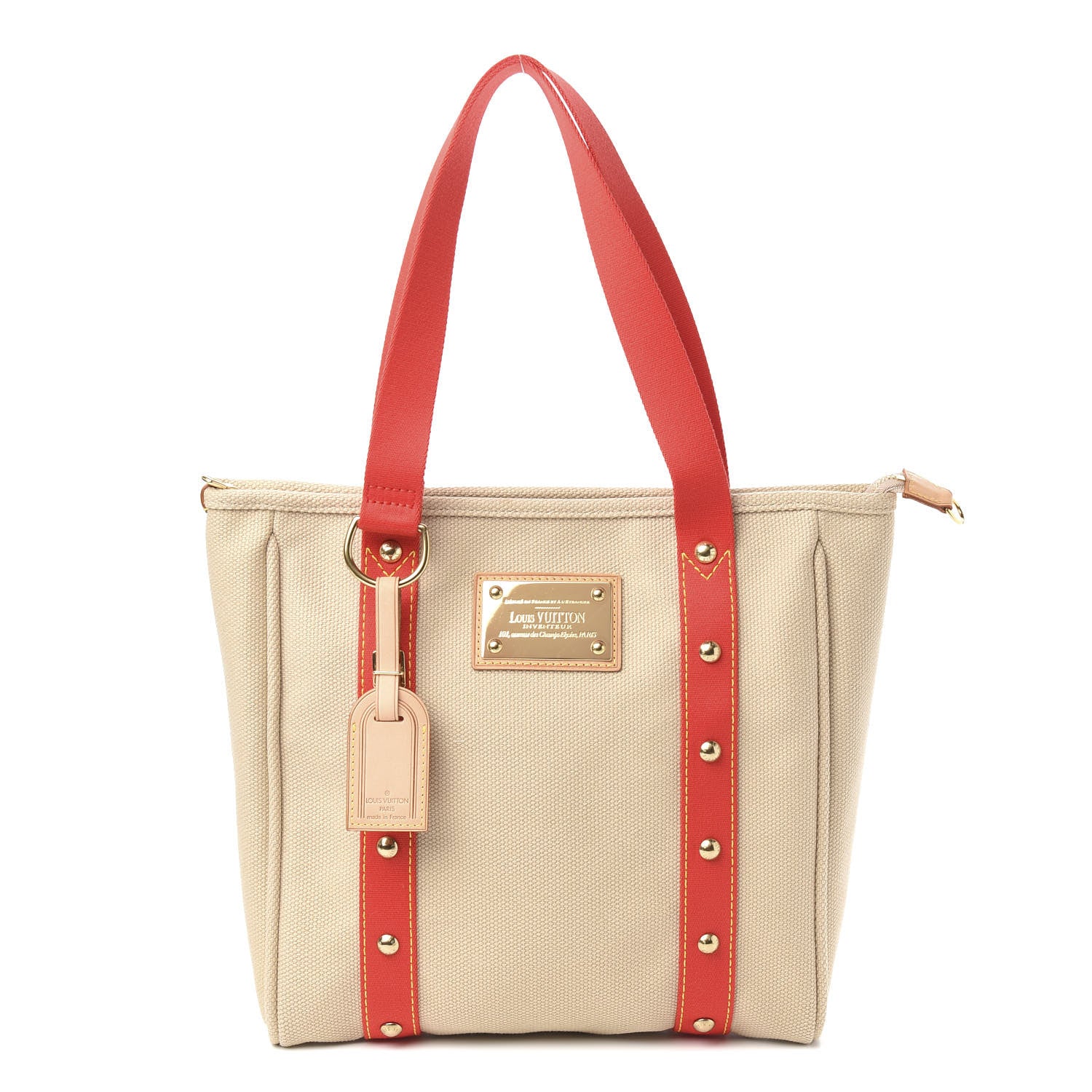 Louis Vuitton Toile Antigua Cabas MM Beige 1 of 9