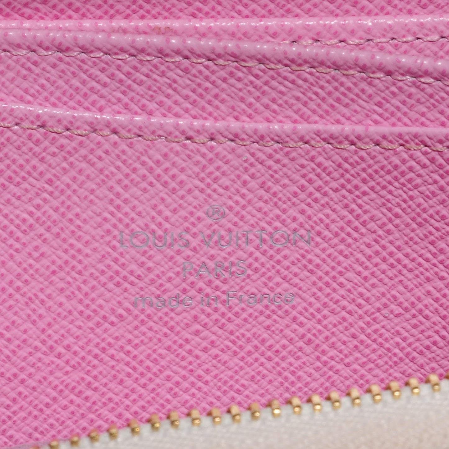 Monogram Multicolor Zippy Coin Purse Wallet White Litchi