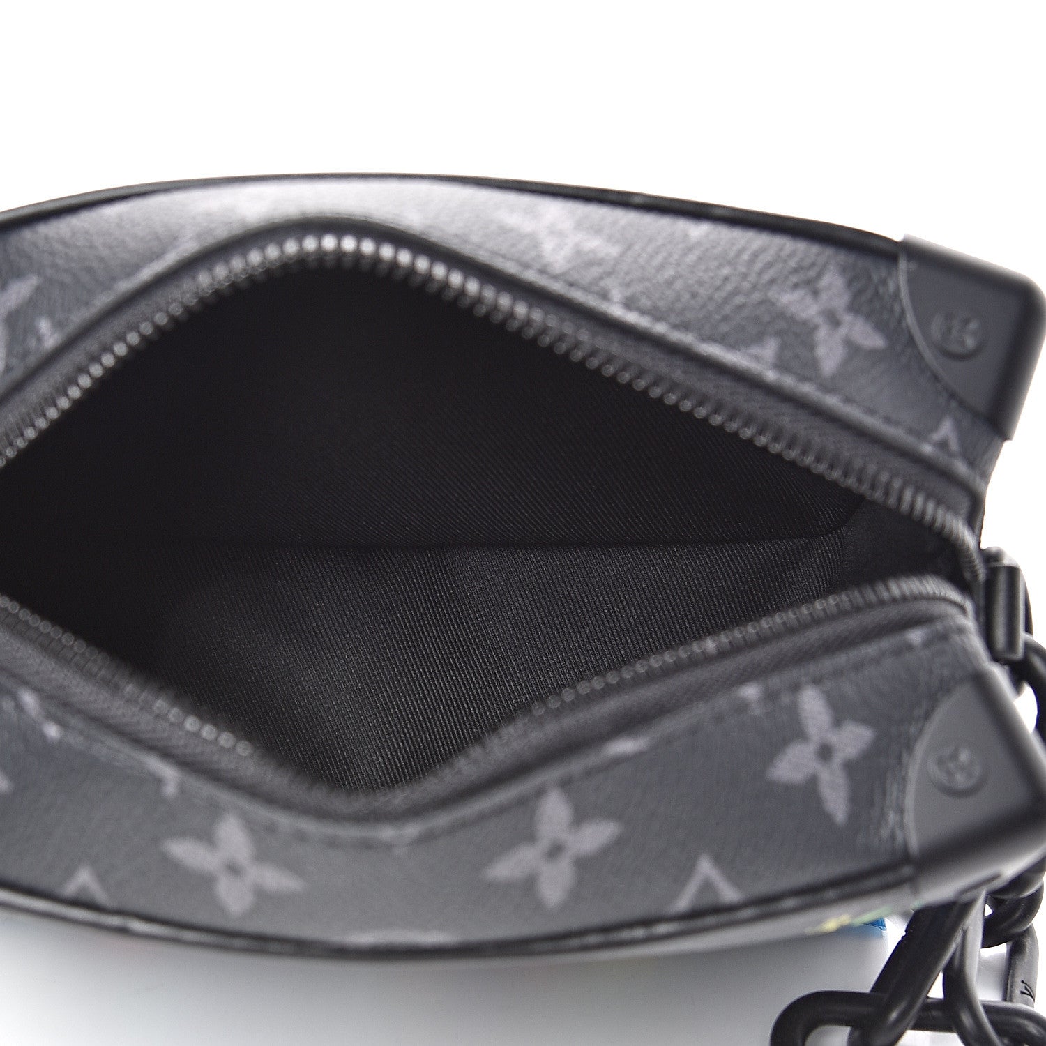 Louis Vuitton Monogram Eclipse Flower Print Mini Soft Trunk 4 of 9