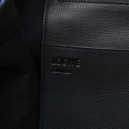 Loewe Denim Calfskin Buckle Tiles Tote Indigo 6 of 11