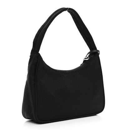 Prada Tessuto Nylon Mini Re-Edition 2000 Bag Black 3 of 10