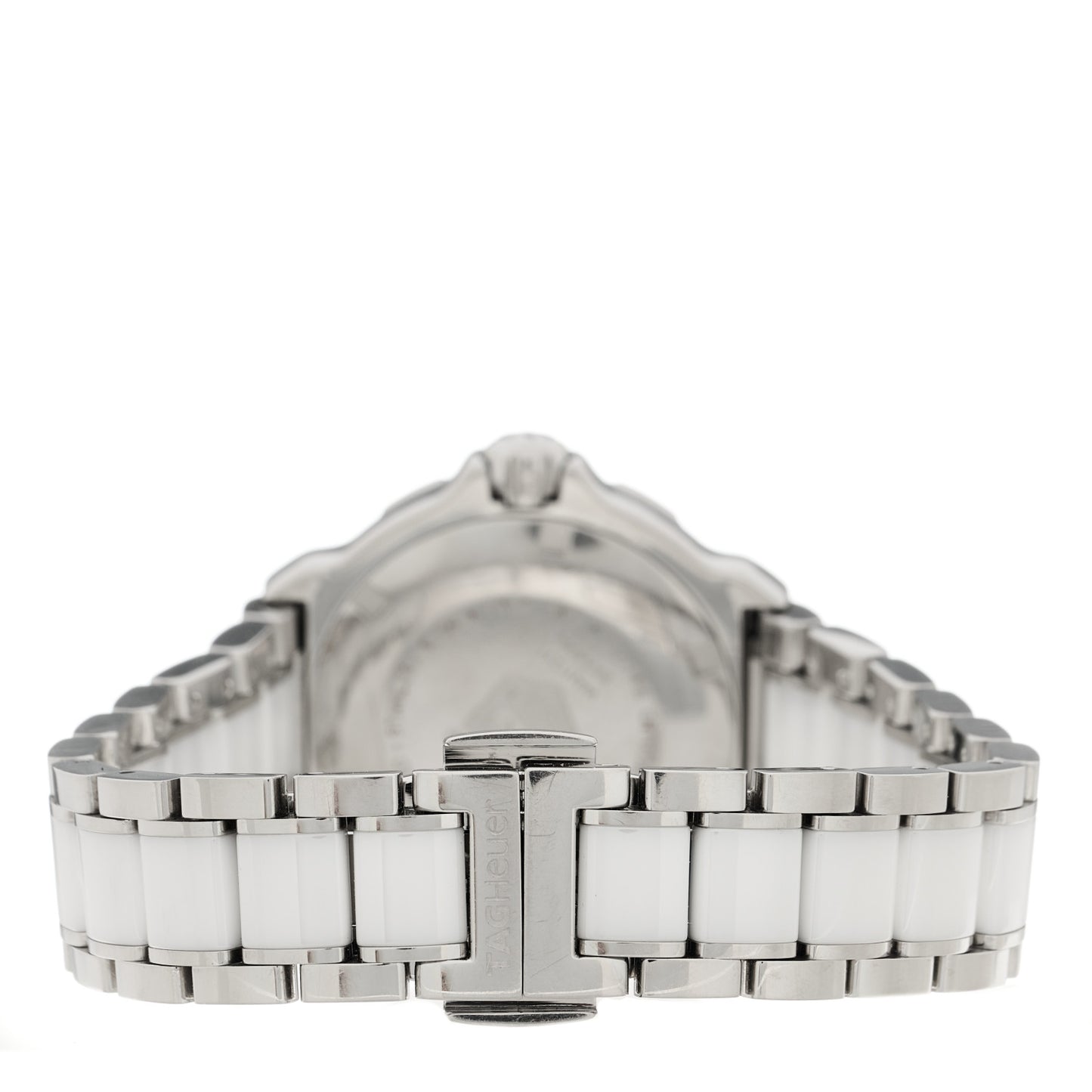 Stainless Steel Ceramic 37mm Formula 1 Lady Quartz Watch White WAH1211