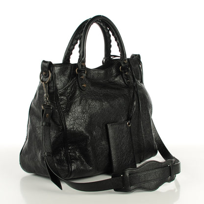 Balenciaga Agneau Classic Hardware Velo Black 3 of 7